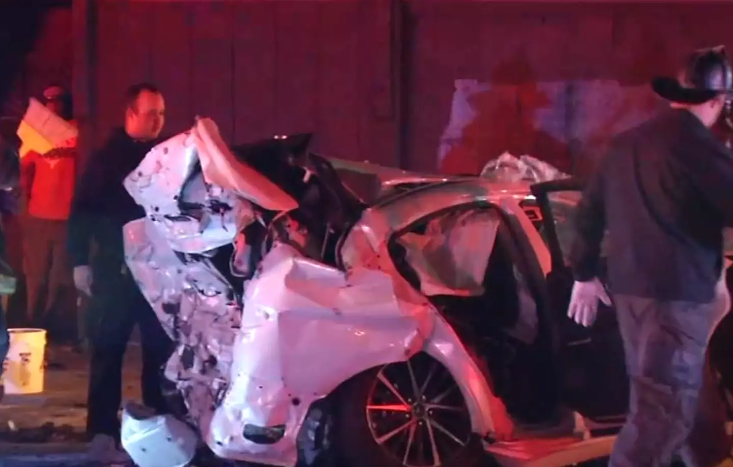 A devastating crash in San Francisco killed a man and his dog. (ABC)