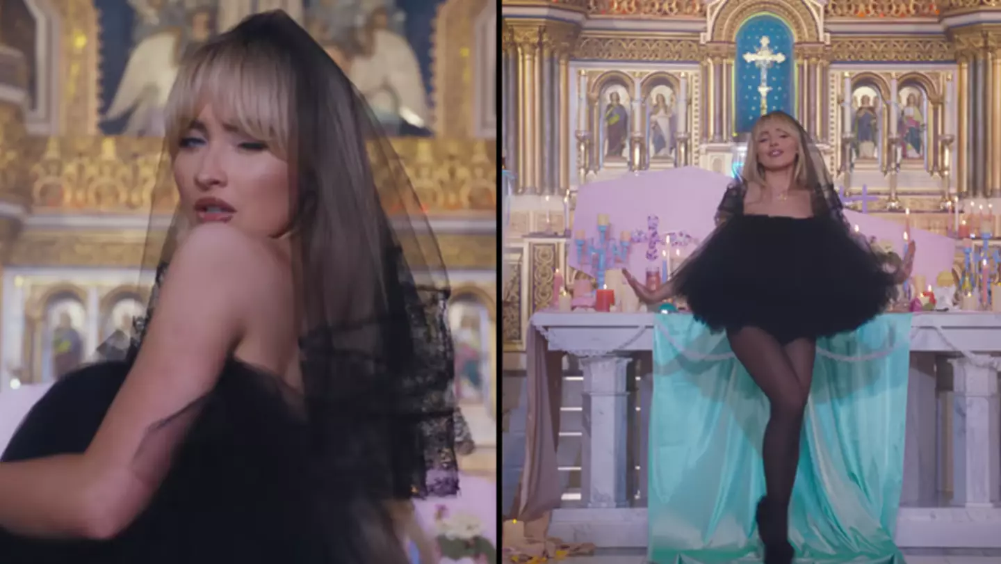 Church had to be re-blessed with holy water after pop star filmed racy music video inside