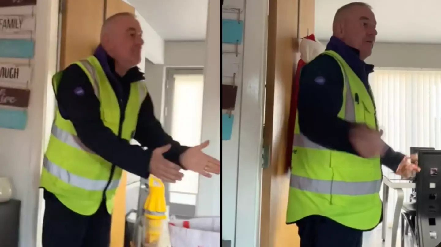 Dad has amazing foul-mouthed rant at family putting Christmas decorations up in November