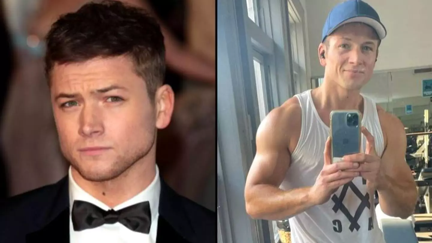 Taron Egerton Shares Update After Collapsing On Stage