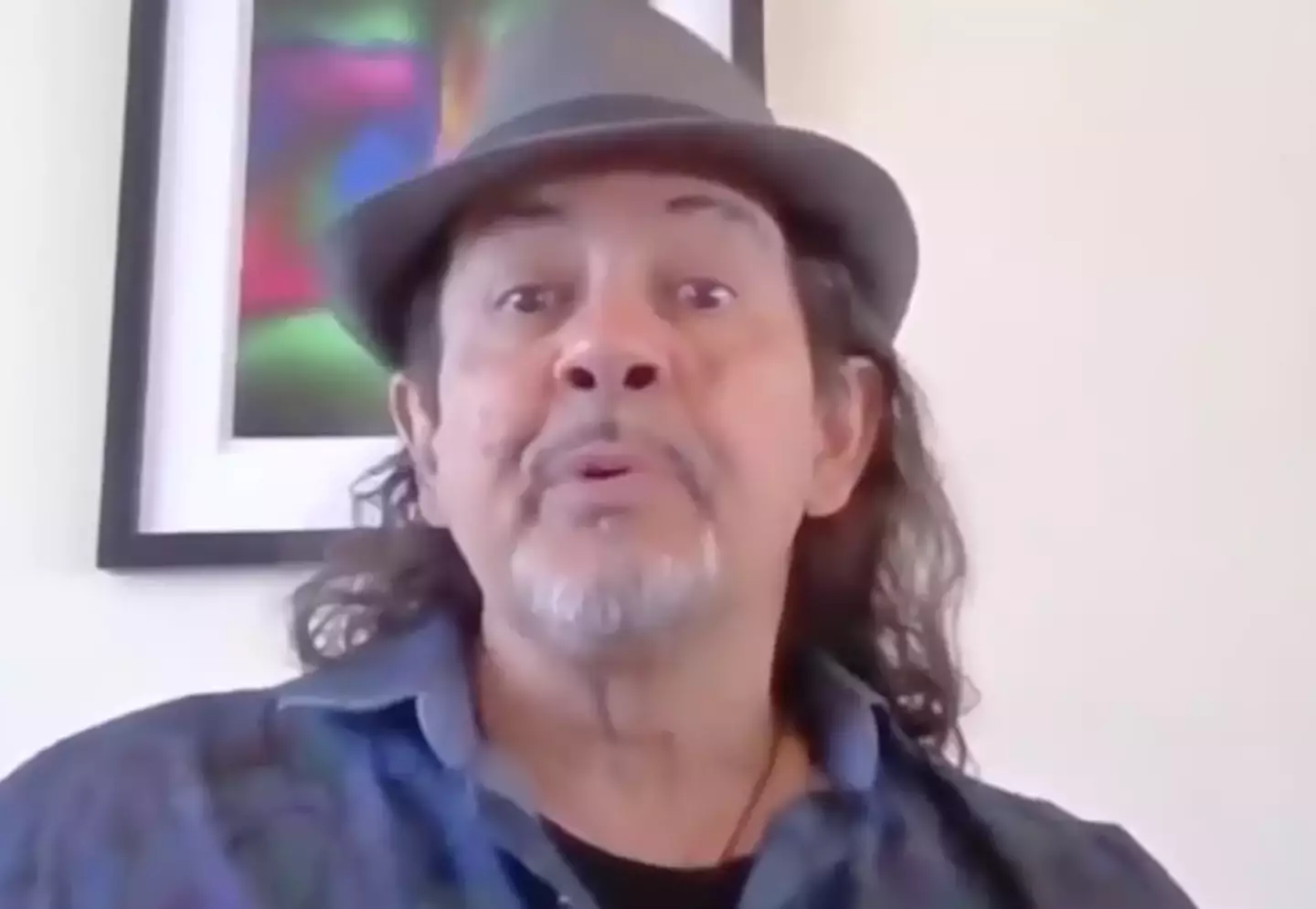 Hernandez says the experience changed his outlook on religion (YouTube/ShamanOaks)