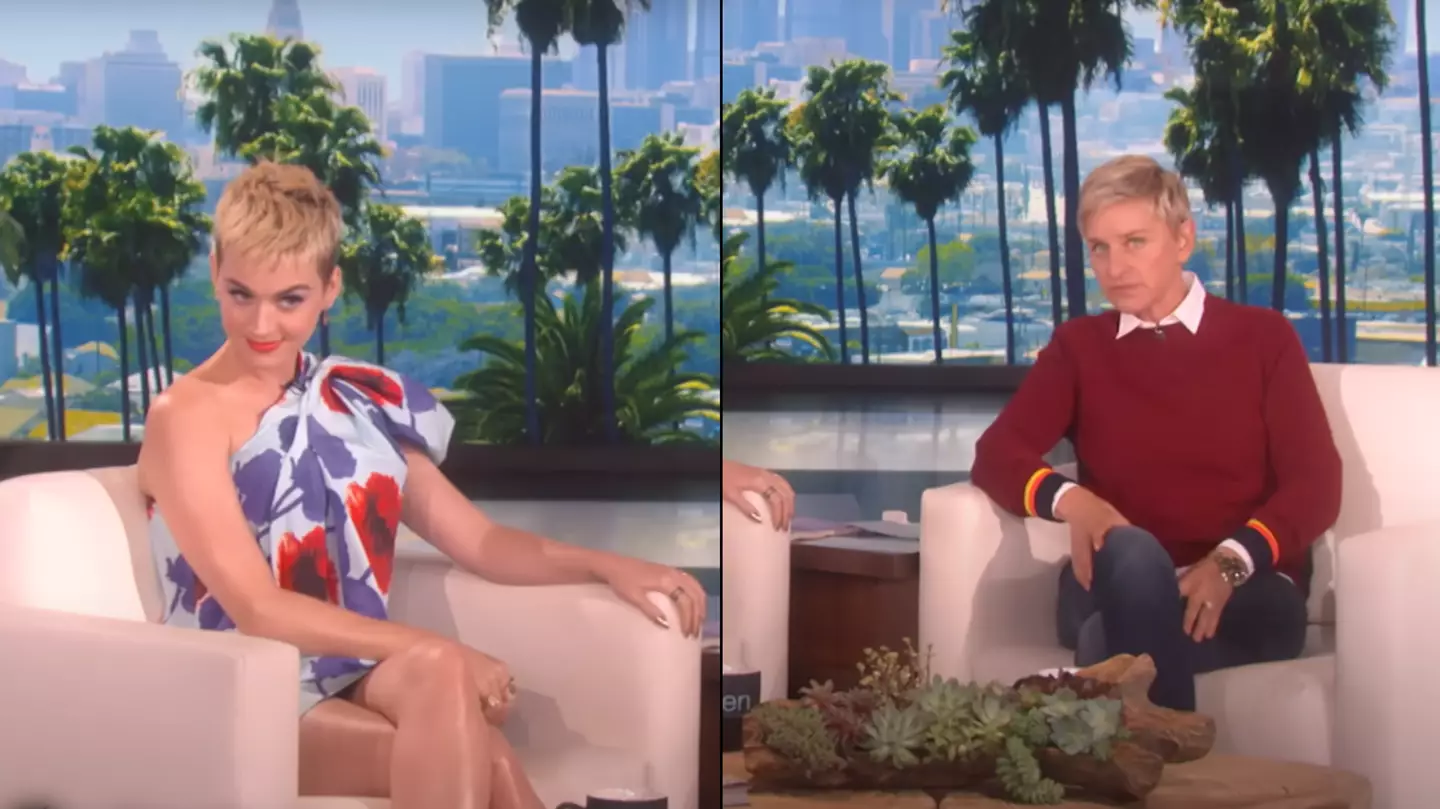 Katy Perry had incredibly awkward encounter on Ellen show after host forgot who singer was once married to