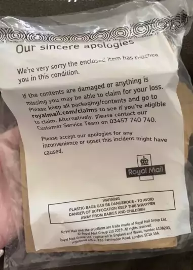 The 'prize' which Chloe originally received (TikTok/chloemwitt43)