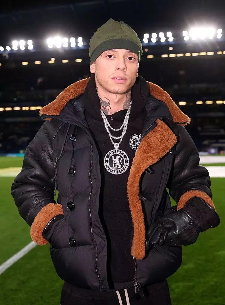 Central Cee's reported net worth is between six and $10 million (Chris Lee - Chelsea FC/Chelsea FC via Getty Images)