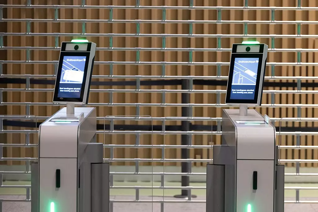 Tech is taking over at airports across Europe ( Nicolas Economou/NurPhoto via Getty Images)