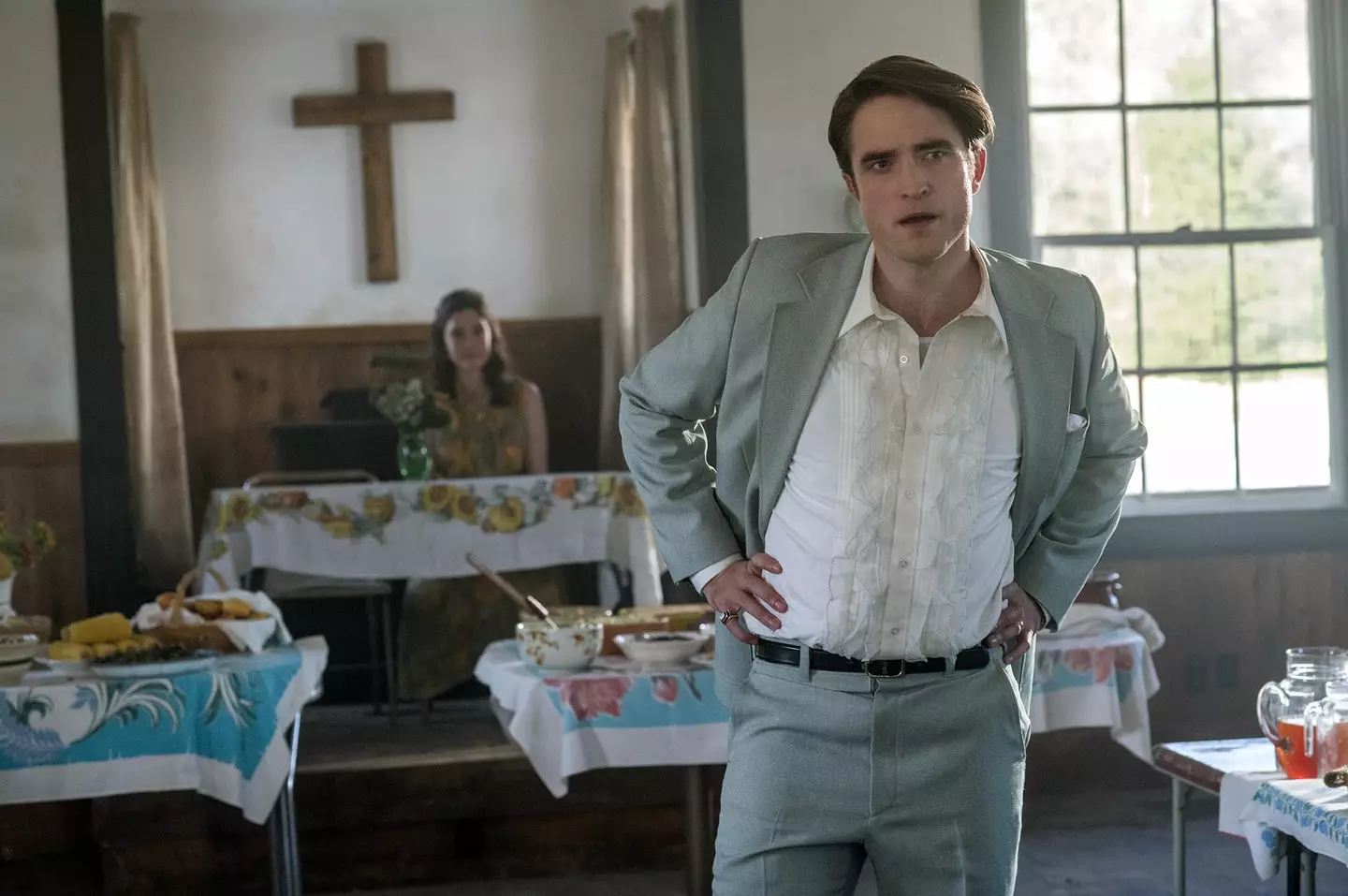 Robert Pattinson in The Devil All The Time (Netflix)