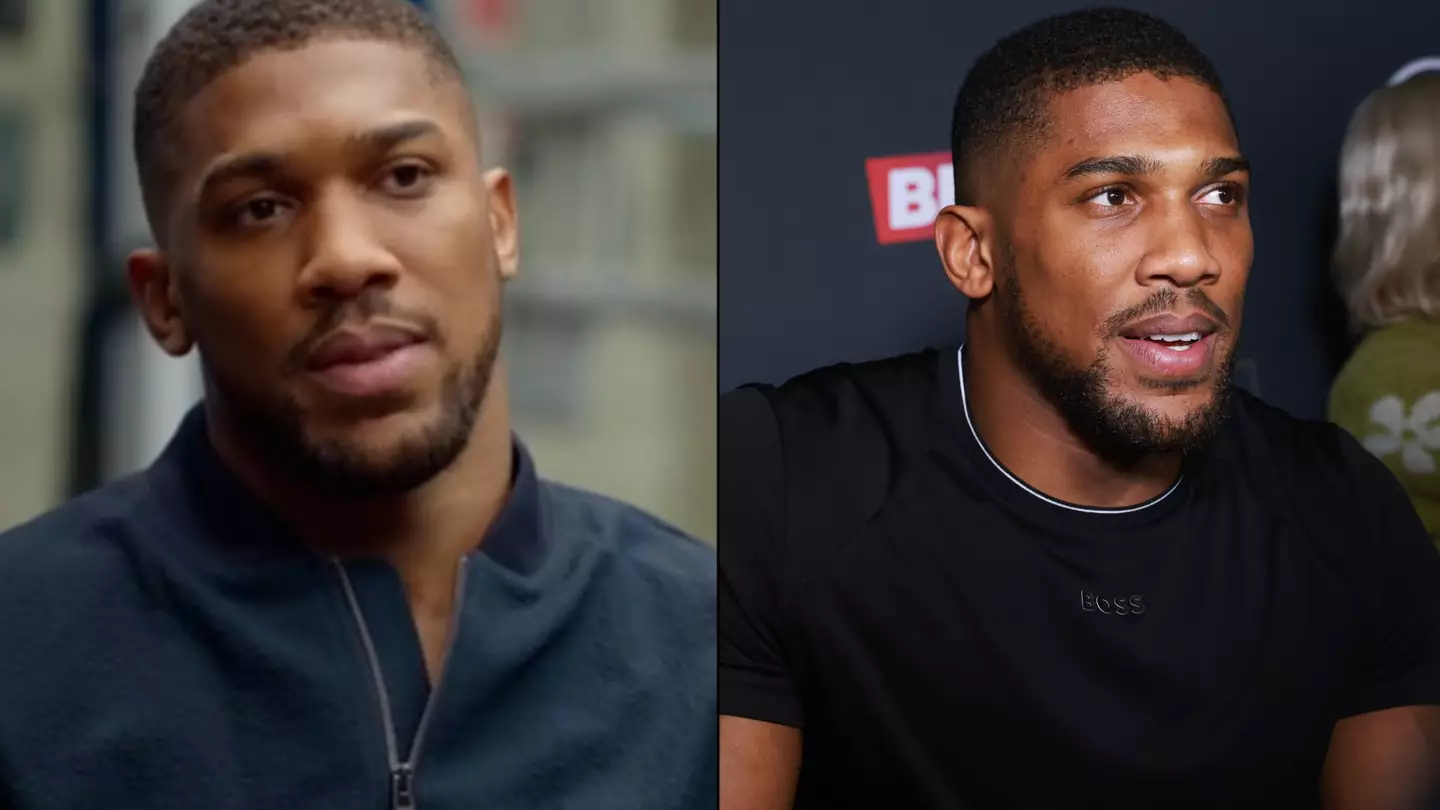 Anthony Joshua once fought six men on his own while out for a takeaway