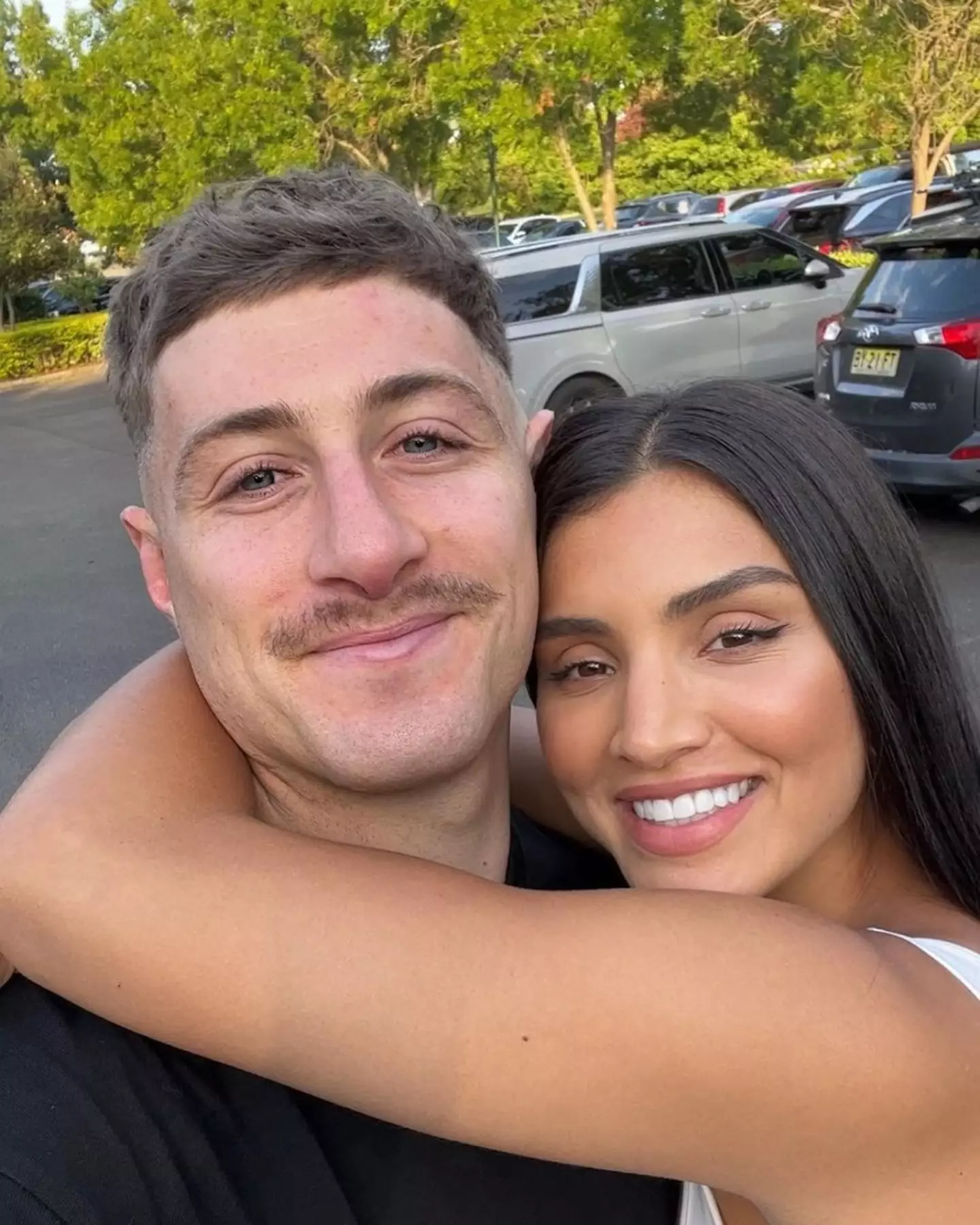 Max King and his girlfriend Christy Young.