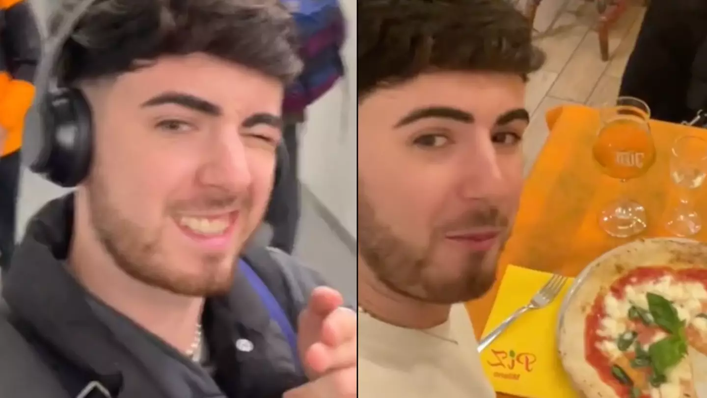 Man flies to Italy and gets pizza for less than price of Domino's