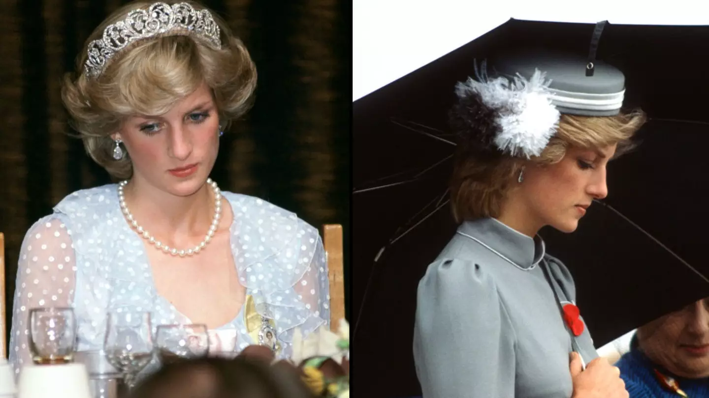 Story behind why Princess Diana always kept her head down in public