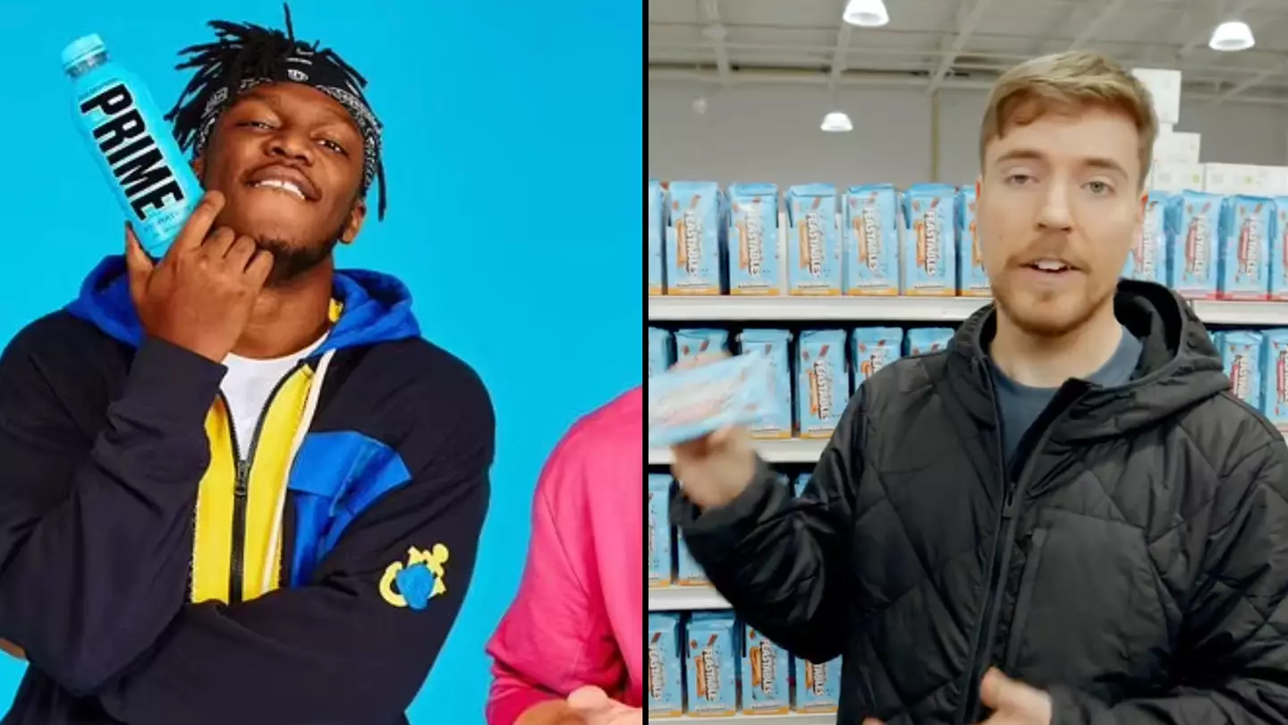 KSI responds to MrBeast making 'biggest announcement of his life' which will rival PRIME