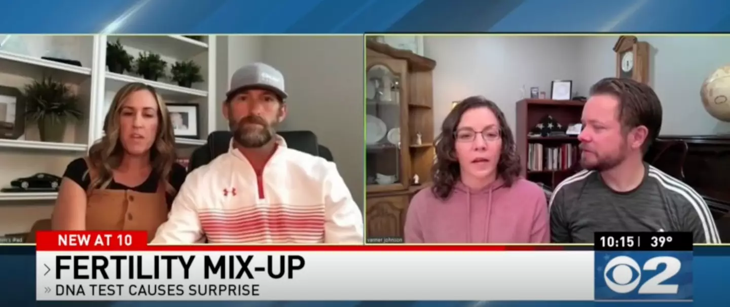 The Johnson and McNeills have since become close following the discovery (KUTV)