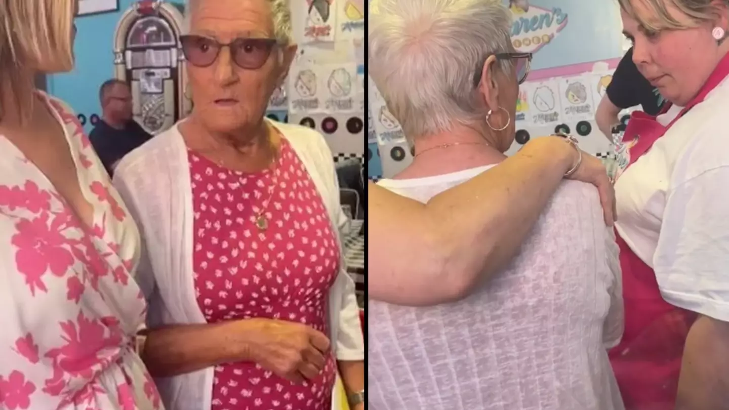 Gran threatens to knock out Karen's Diner waiter for calling her a 'silly b**ch'