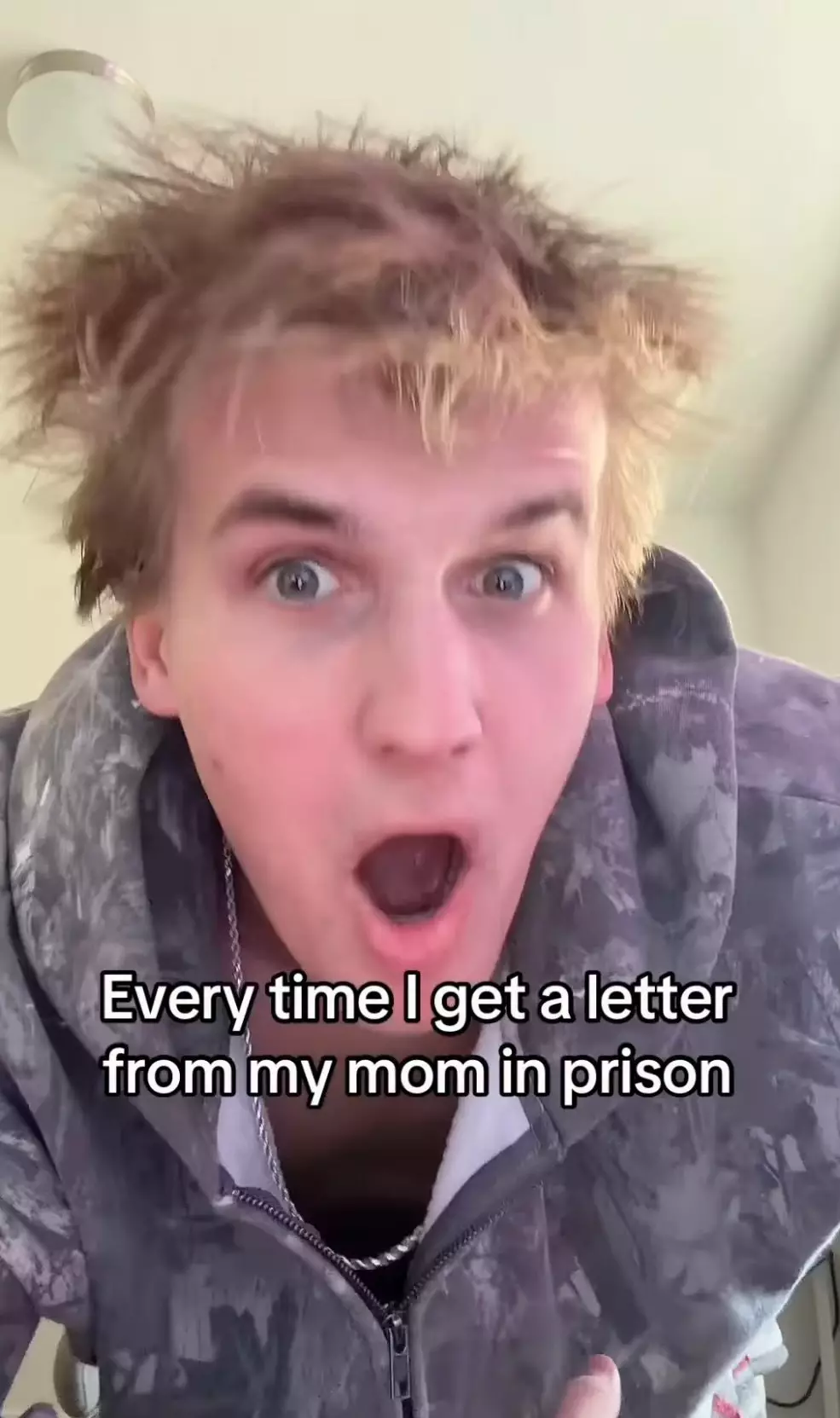 The 20-year-old has started sharing some of his journal entries from 2023 on social media (TikTok/@chadwfranke)