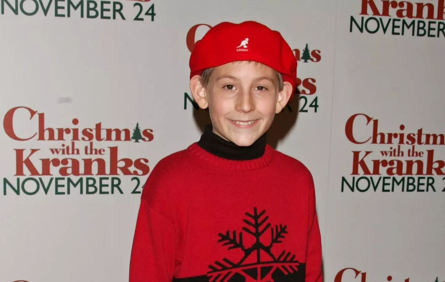 Erik Per Sullivan at the premiere of Christmas With the Kranks.