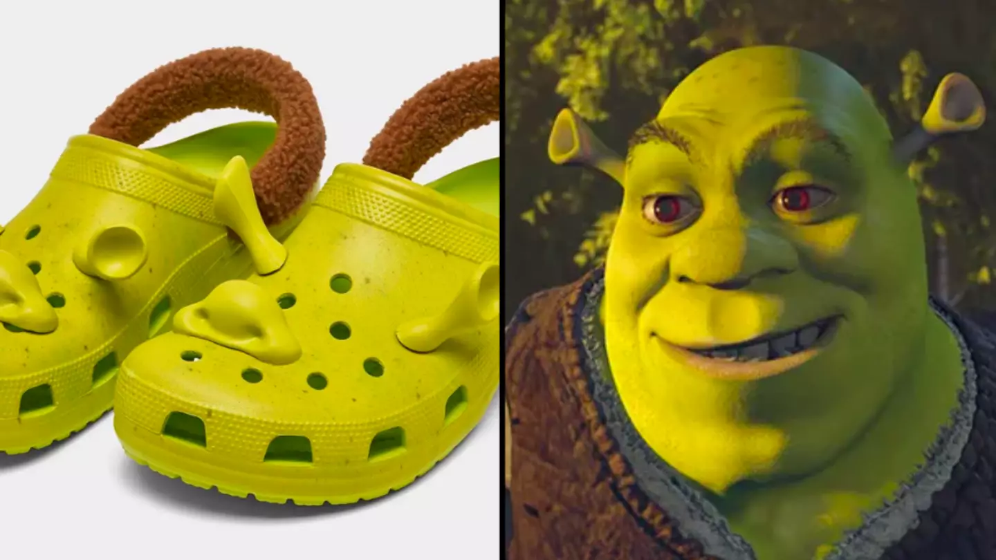 Crocs reveals a limited-edition Shrek version of the clog will be released