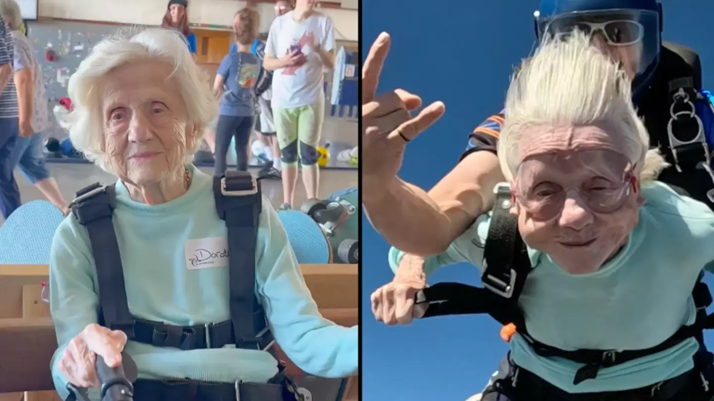 104-year-old woman dies just days after becoming oldest person in the world to skydive