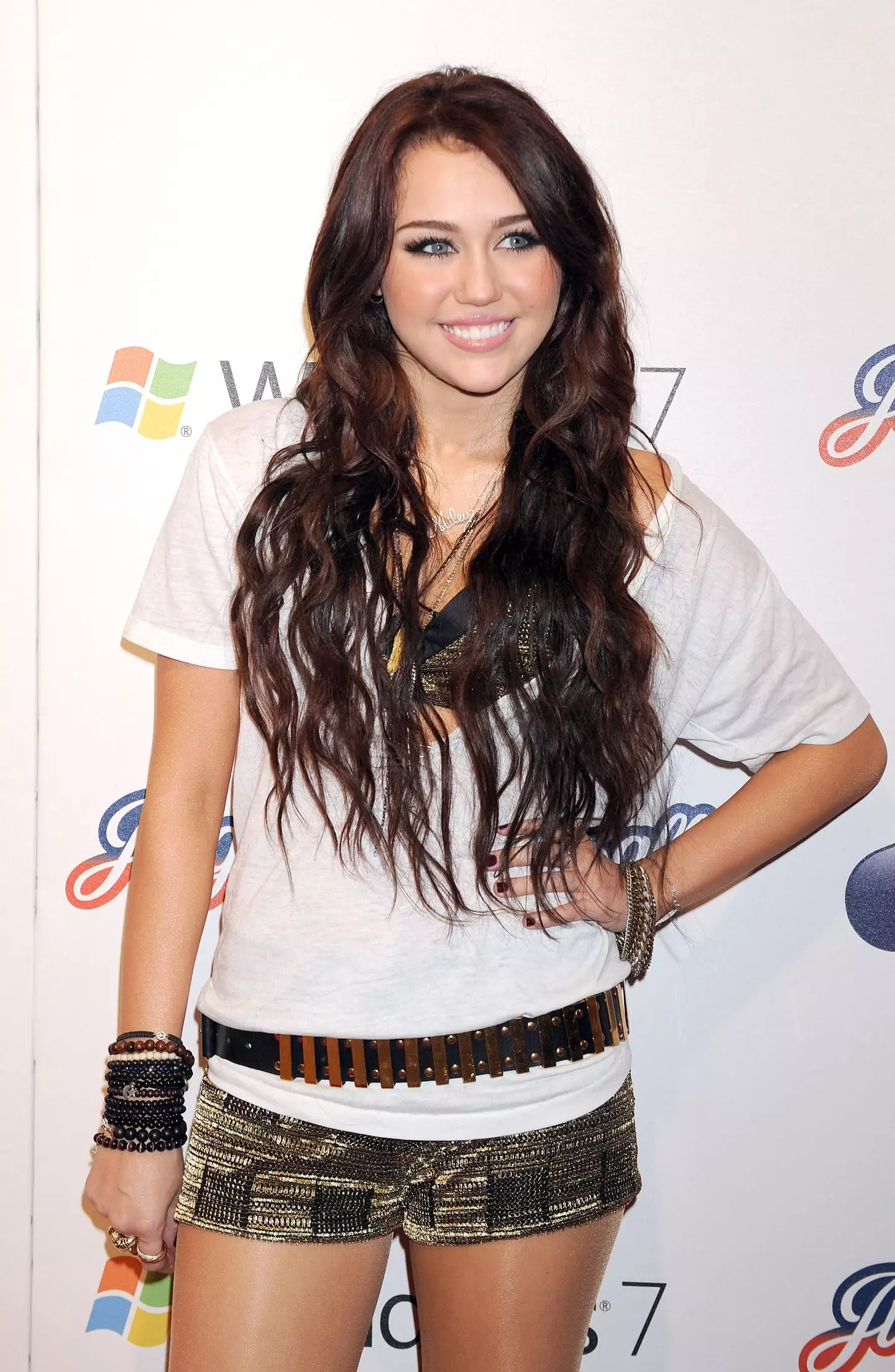 Cyrus, pictured in 2009, filed a temporary restraining order against Mark McLeod (Brian Rasic/Getty Images)