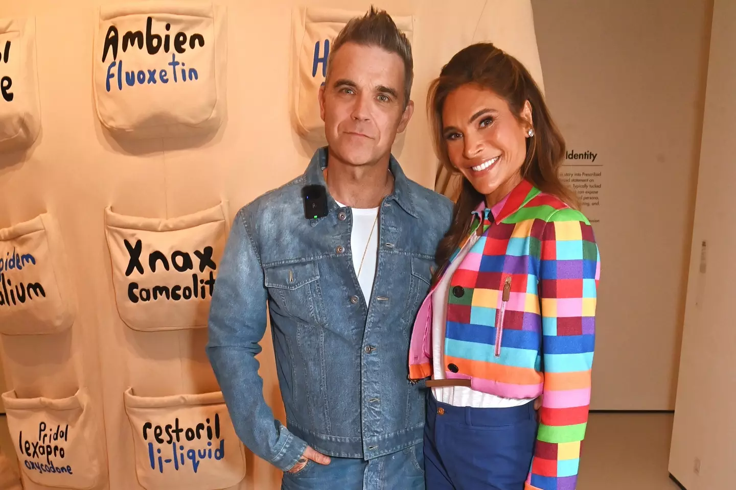 Robbie Williams and Ayda Field (Dave Benett via Getty Images)