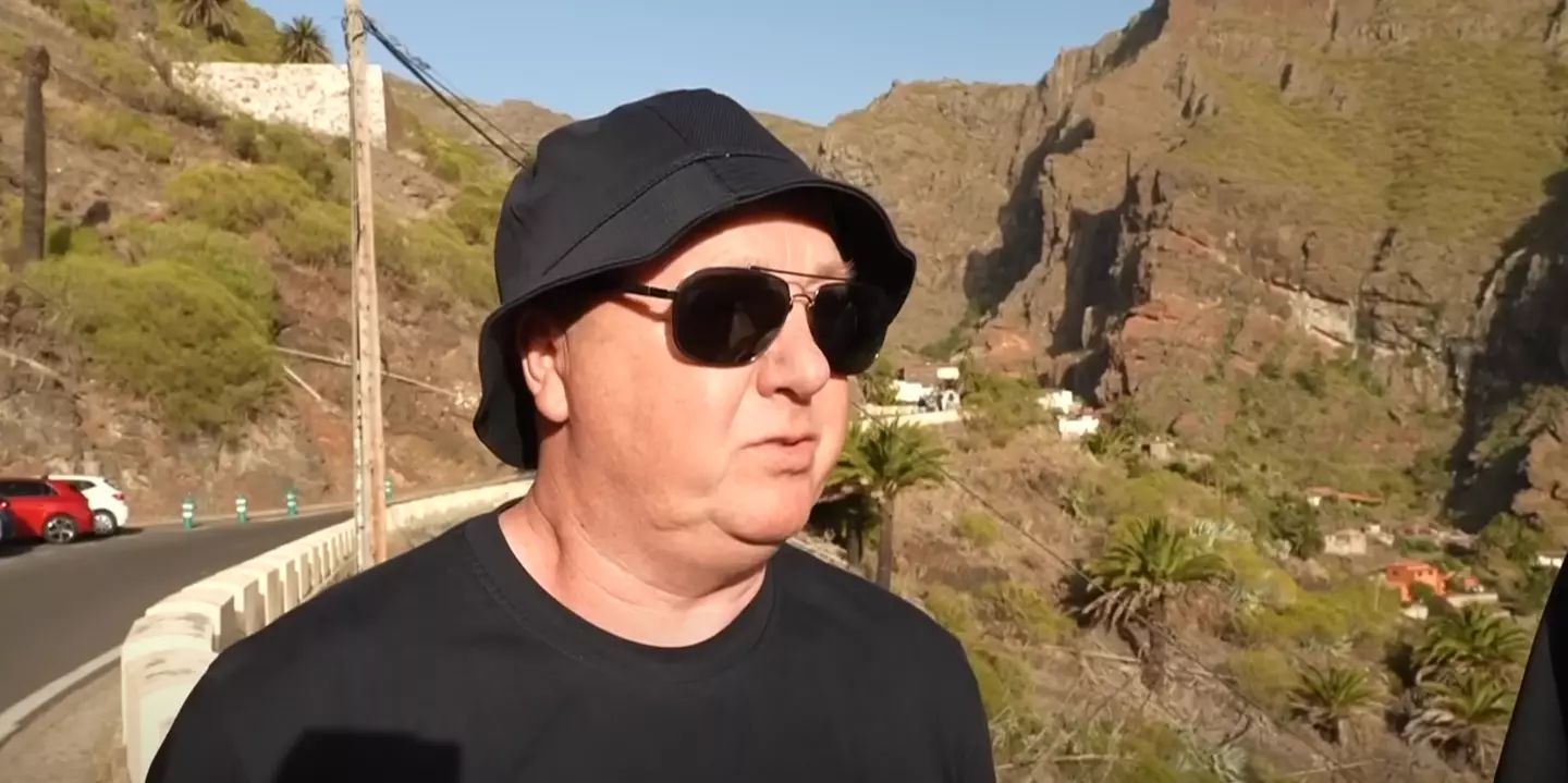 Warren Slater says he 'just wants him back'. (Sky News)
