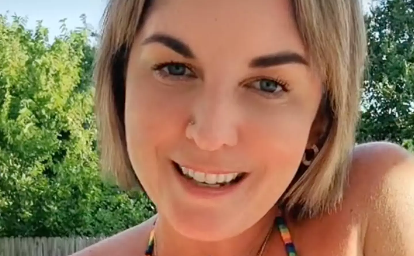 Nicole regularly shares videos from her garden.