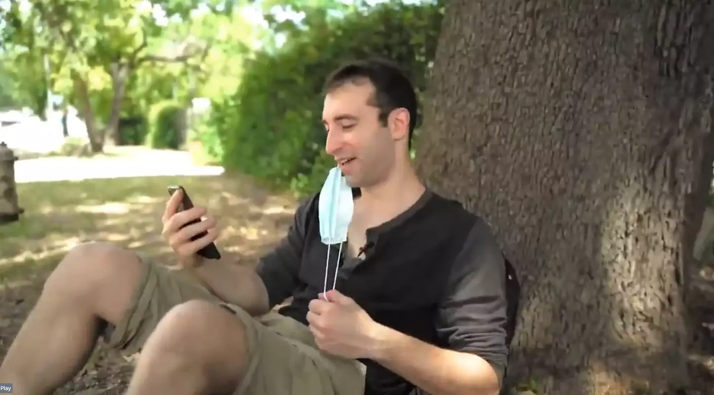 Businessman Mike Black wanted to see if he could start over from scratch (Youtube/Mike Black)