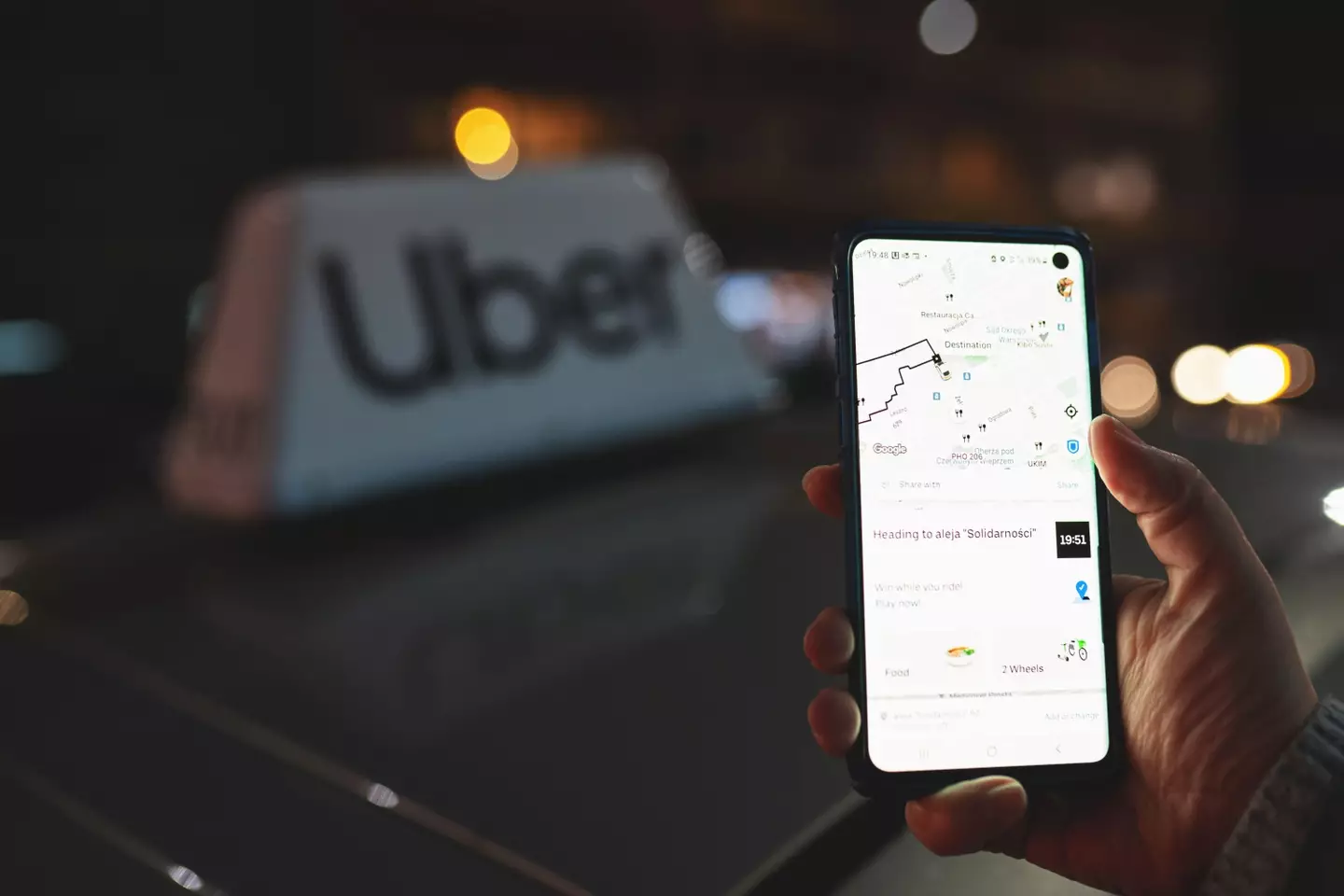 Uber has described the situation as 'unacceptable'.