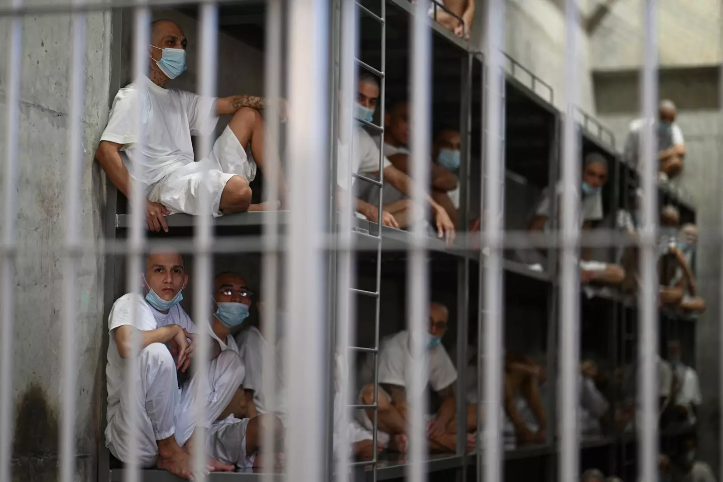 Prisoners must follow strict rules. (MARVIN RECINOS/AFP via Getty Images)