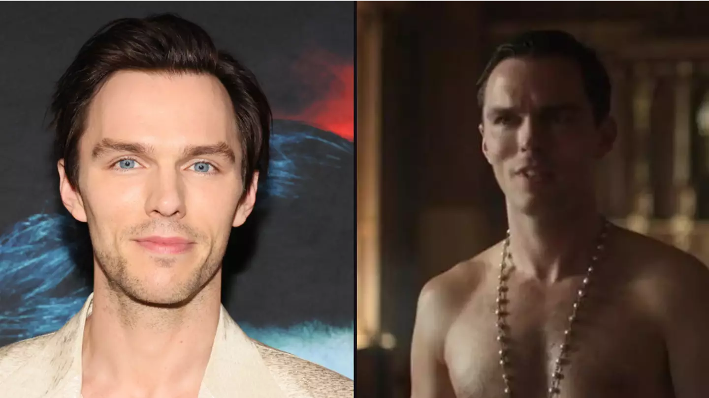 Nicholas Hoult has special trick that's got him through nude scenes with thirty people