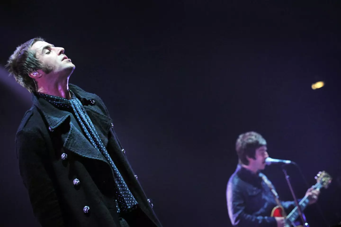 One of Oasis' last performances in 2009 (Gie Knaeps/Getty Images)