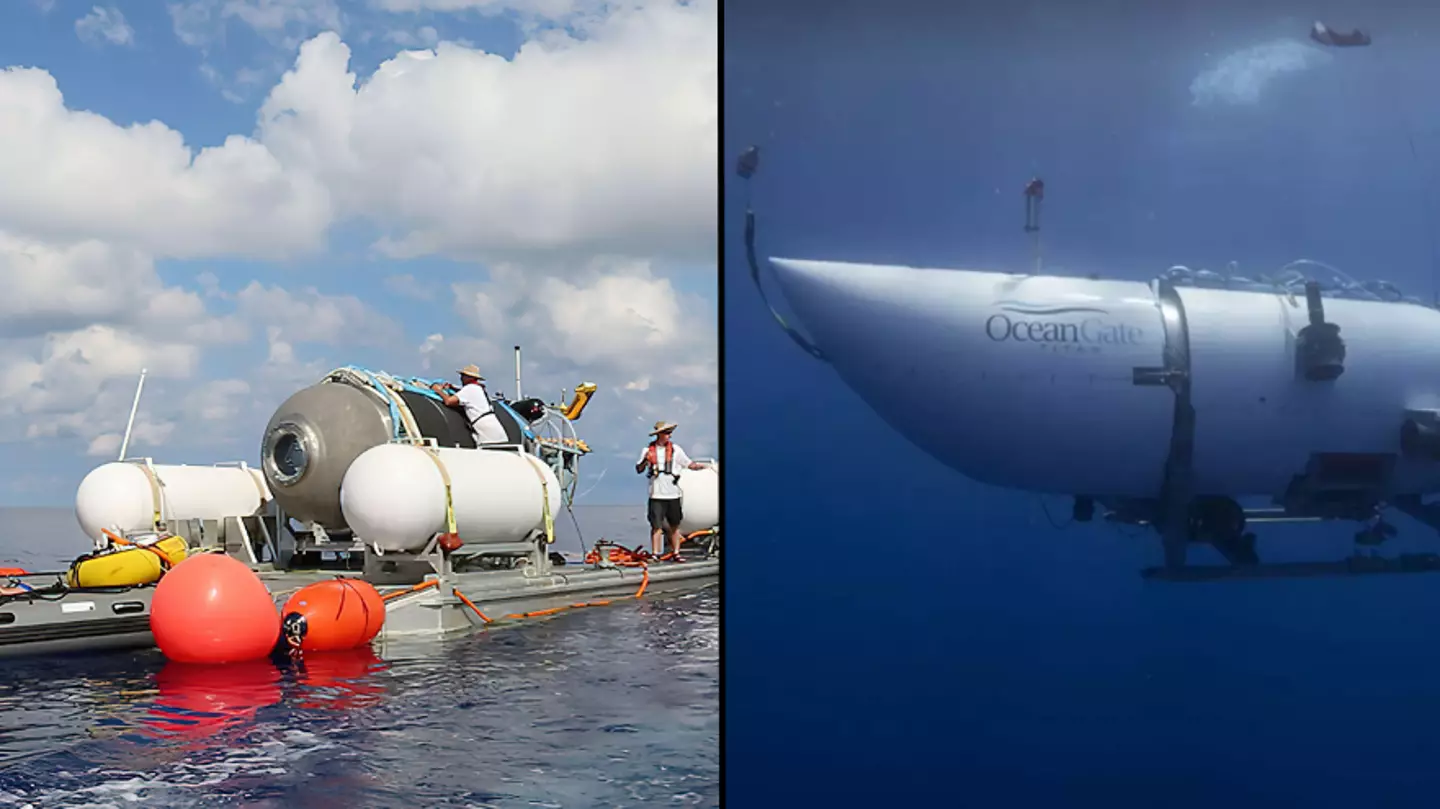 Underwater vehicles redeployed in response to ‘banging noises’ with 32 hours of oxygen left on Titanic sub