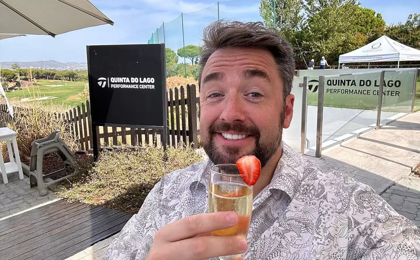 The presenter even compared himself to Marcus Rashford.