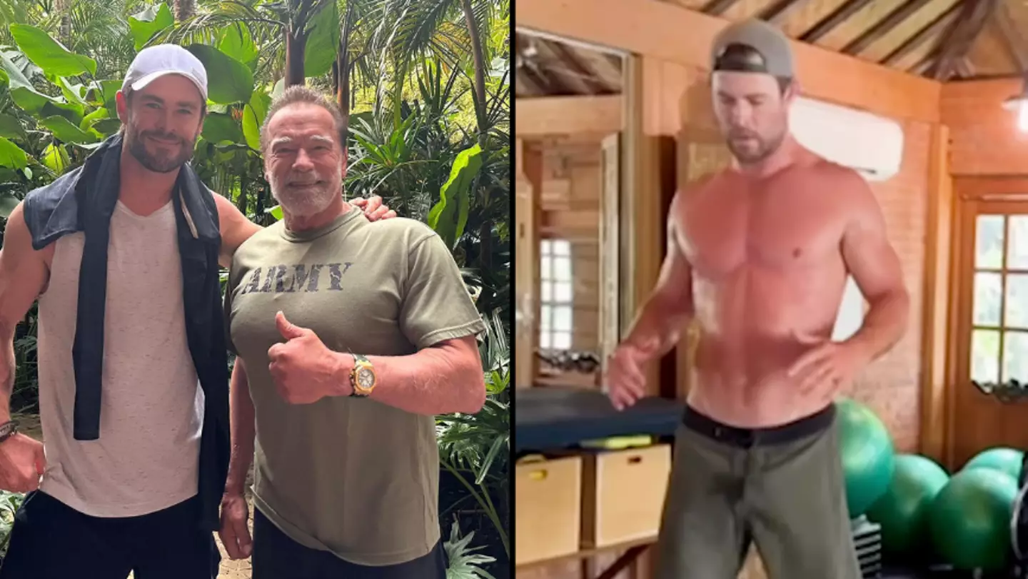 Chris Hemsworth says it was an absolute 'dream' to train with Arnold Schwarzenegger