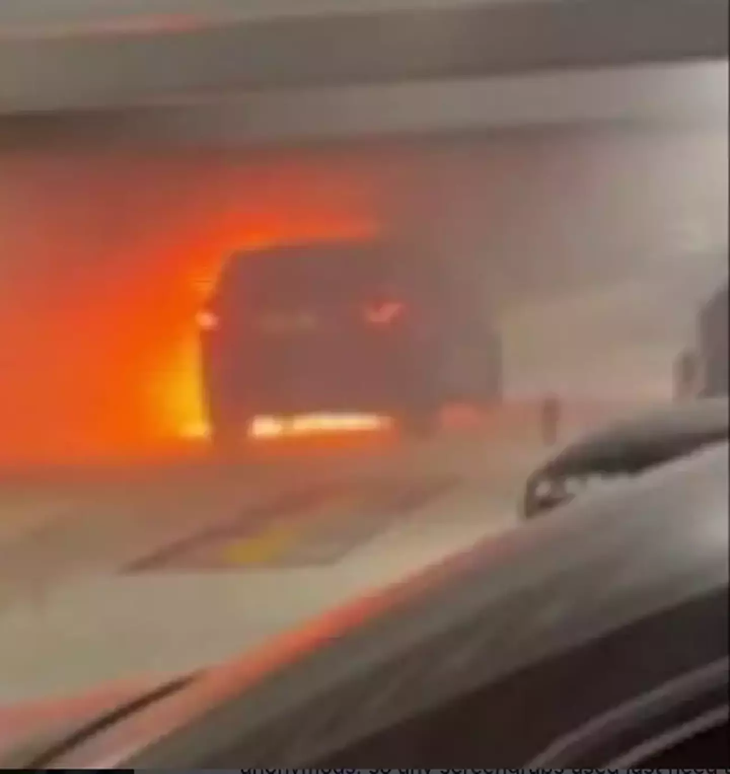 A car is thought to have been the cause of the Luton Airport fire.