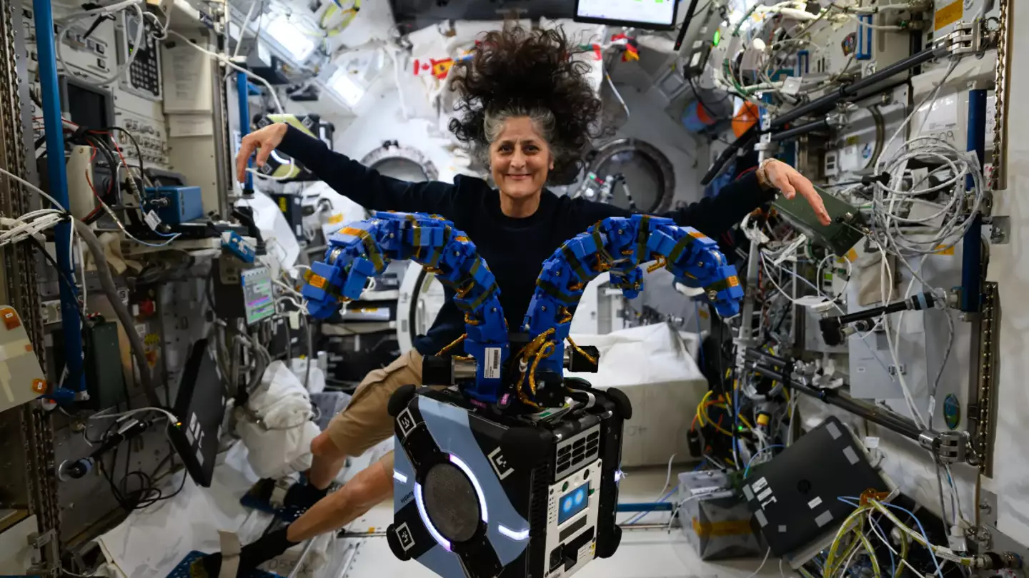Stranded NASA astronaut reveals concerning effects being stuck in space for eight months is having on her body