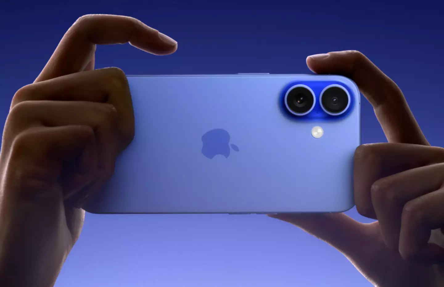 There's even a fancy new button. (Apple)