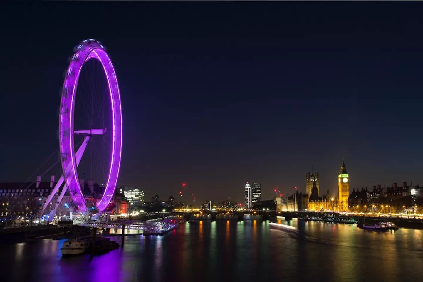 The London skyline ranked the third most snapped in the world.