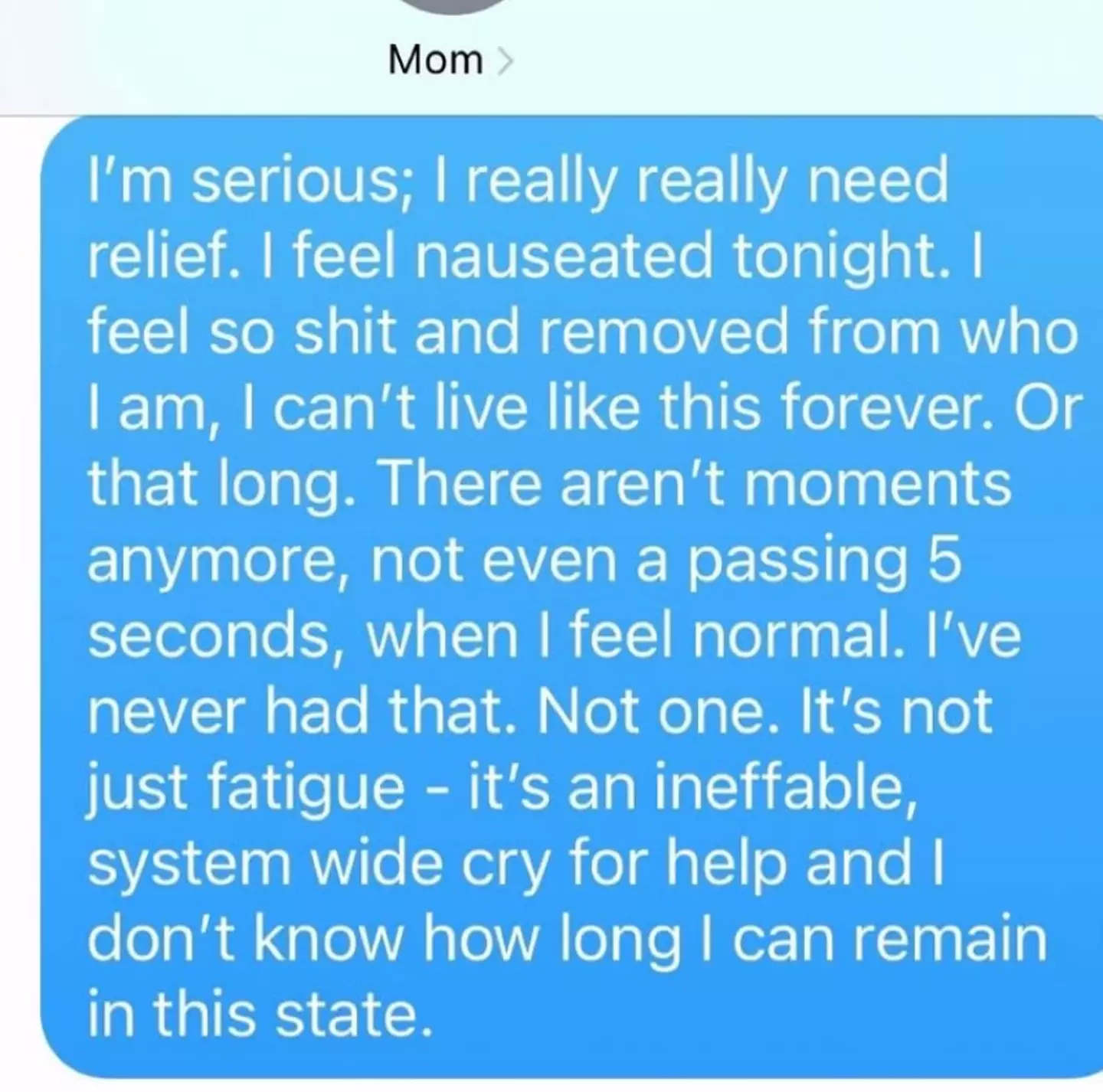 Her conversation with her mother, shared to Instagram (Instagram / Erin Moriarty)