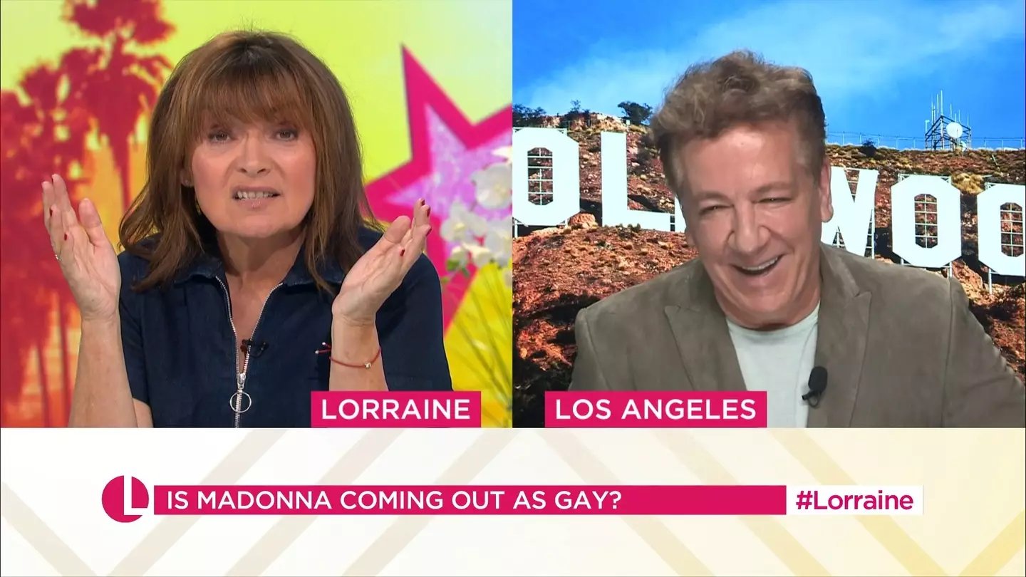 Lorraine said she didn't recognise Madonna in her new video.