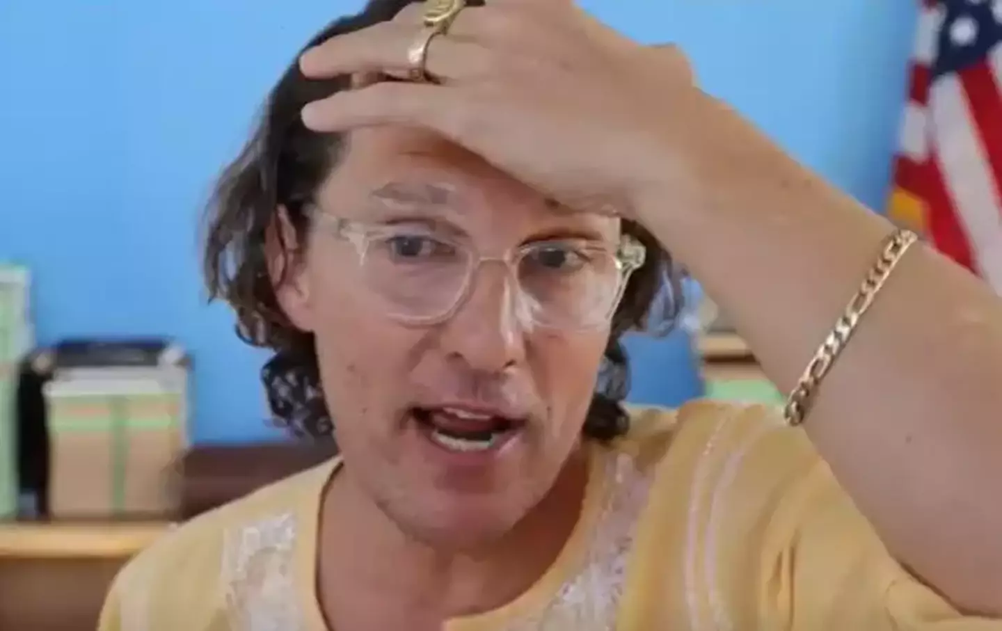 McConaughey continues to use the ointment on a daily basis.