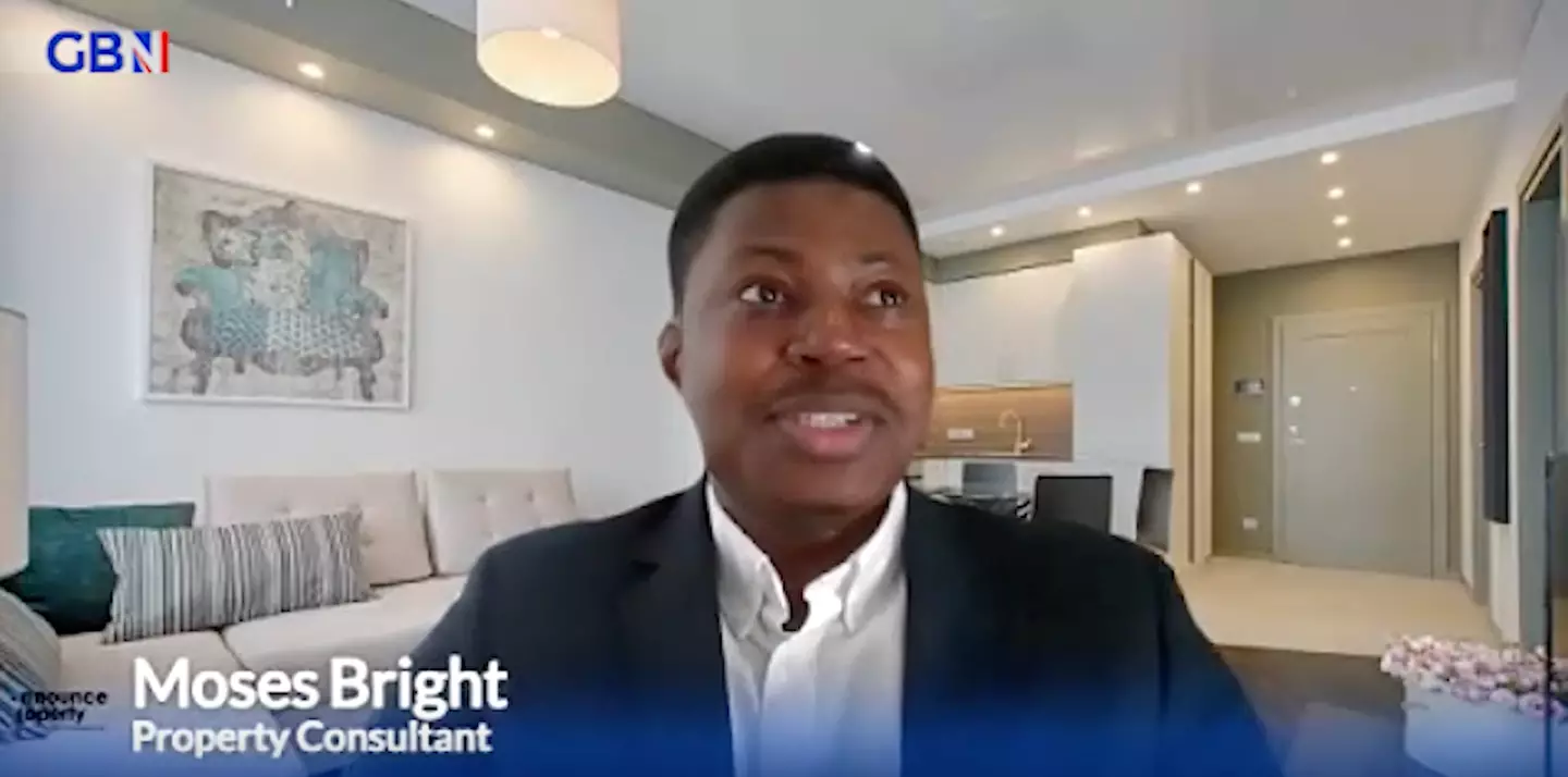 Moses is a property consultant on Homes Under the Hammer.