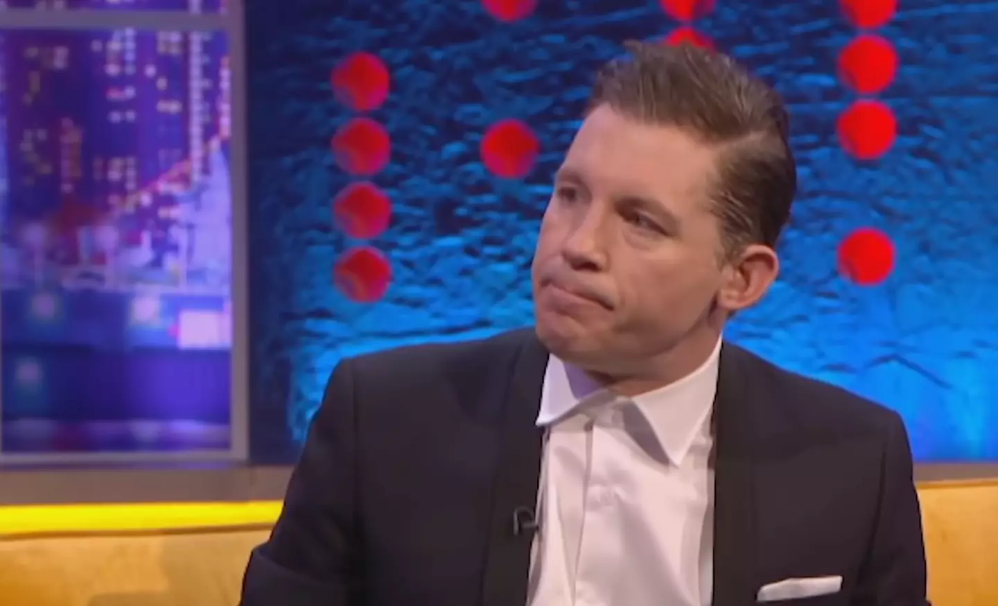 Lee Evans announced his retirement on The Jonathan Ross Show.