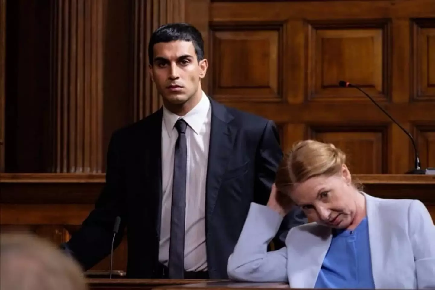 Rahmat Sulemani is played in the show by actor Moe Bar-El. (ITV)