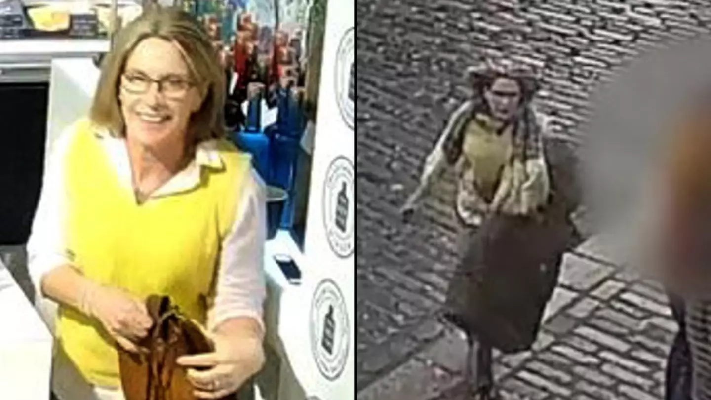 Police release CCTV of missing mother's last known movements after her coat was found in a river