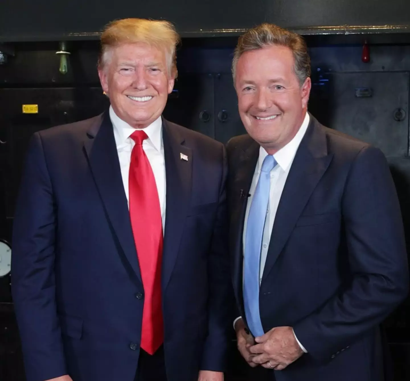 Donald Trump and Piers Morgan go way back (Instagram/@piersmorgan)