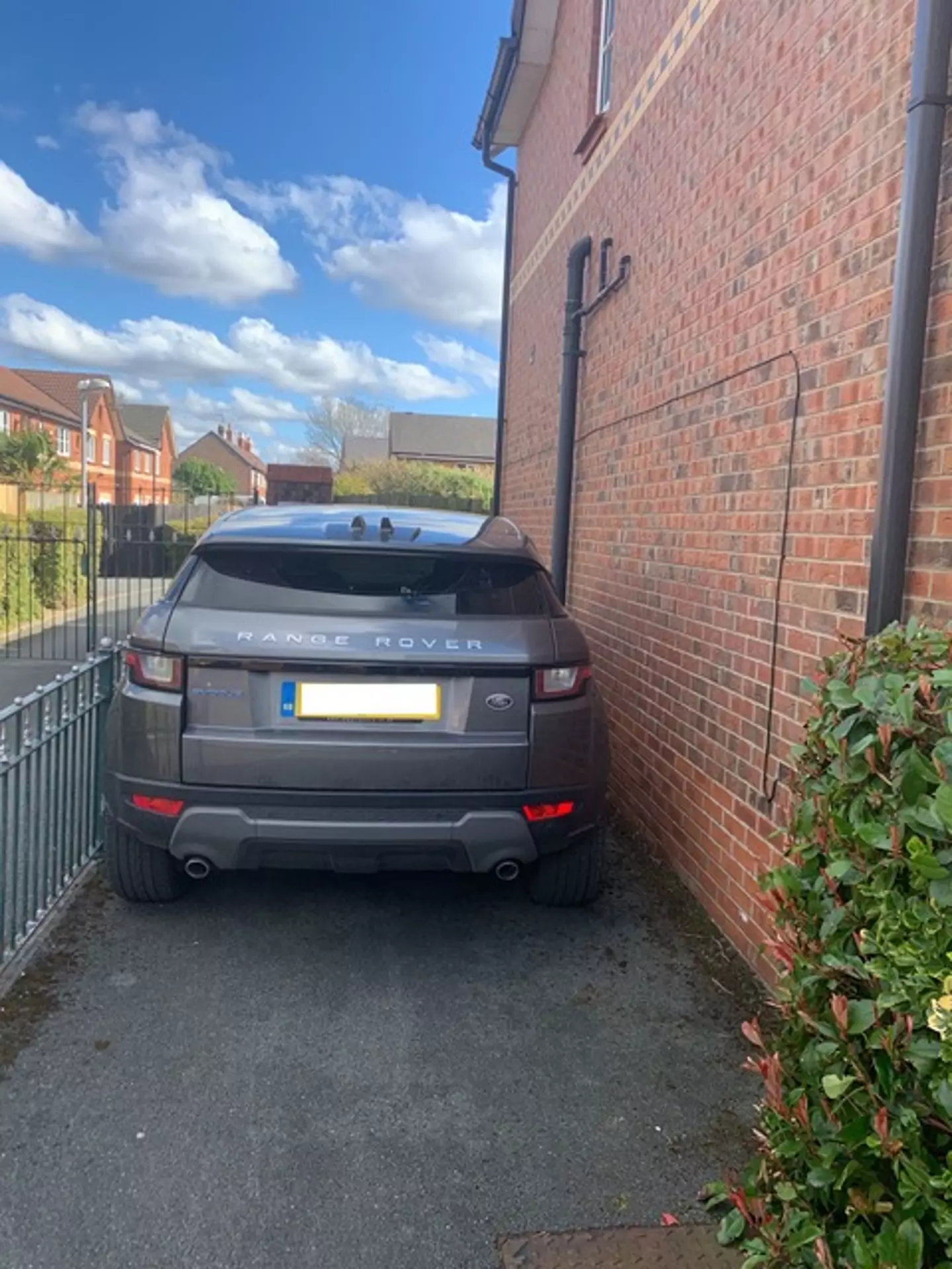 It is believed the stranger parked their car on the drive to avoid paying the parking fees at Manchester Airport.