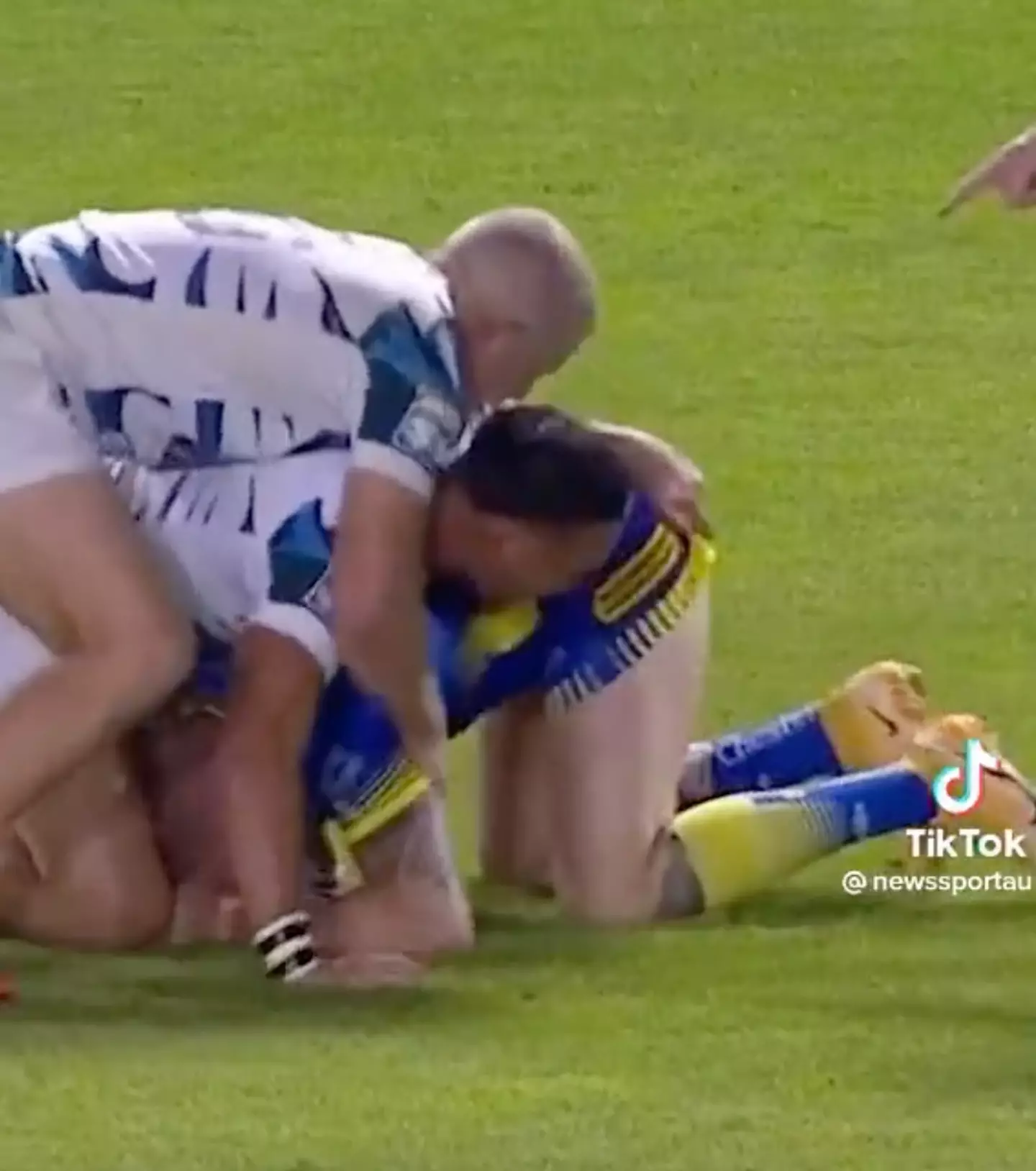 The clip has since gone viral.