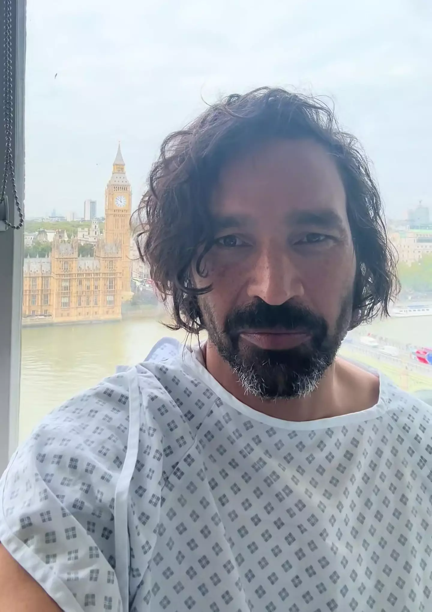 Dan had to undergo half a dozen surgeries after the stray attacked him (Kennedy News and Media)