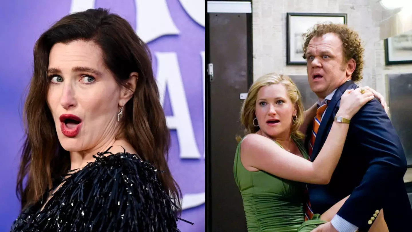 Kathryn Hahn's son walked out of house party after seeing his mum in Step Brothers