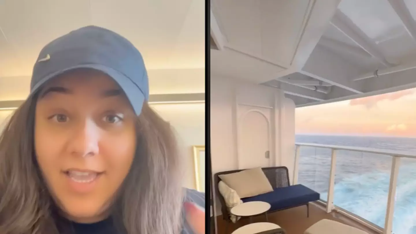 Employee on world’s largest cruise ship leaves viewers baffled after ‘stress testing’ everything before guests arrive